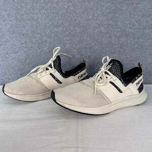 New Balance Women's Sz 8.5 Beige Nergize Sport Running Shoes Cheetah Print